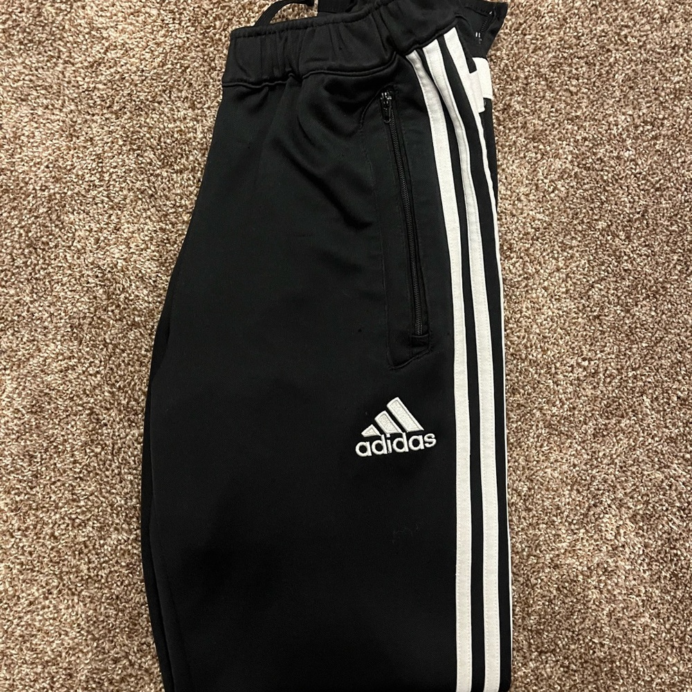 Black Adidas Soccer Sweats
